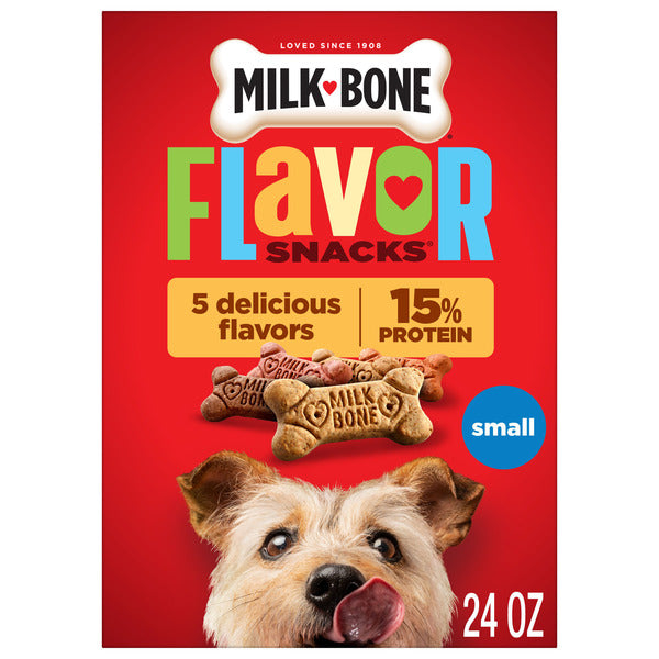 Milk-Bone Flavor Snacks Beef, Turkey, Chicken, Bacon, Sausage