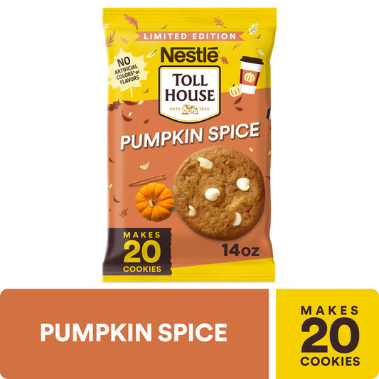 Toll House Pumpkin Spice Refrigerated Cookie Dough
