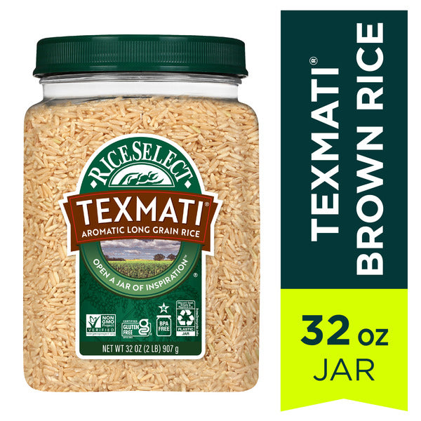 RiceSelect Texmati Brown Rice, Gluten-Free, Non-Gmo