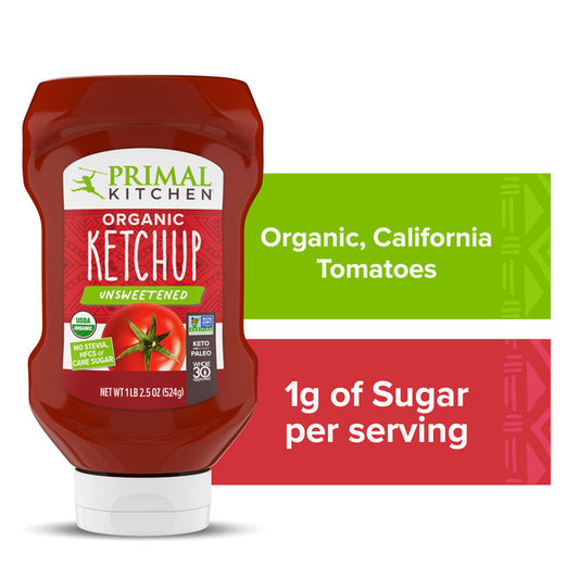 Primal Kitchen Organic Unsweetened Squeeze Ketchup