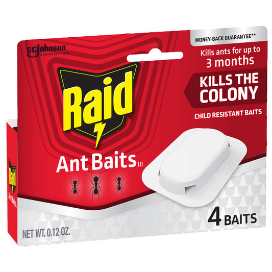 Raid® Ant Baits Indoor Ant Killer, 4 Baits