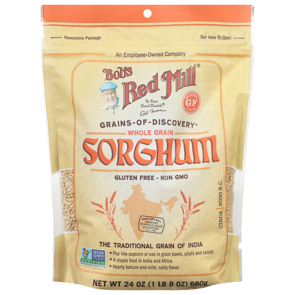 Bob's Red Mill Sweet White Sorghum Grain, Gluten Free