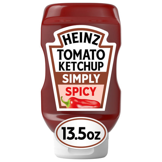 Heinz Spicy Simply Tomato Ketchup Blended with Jalapeno
