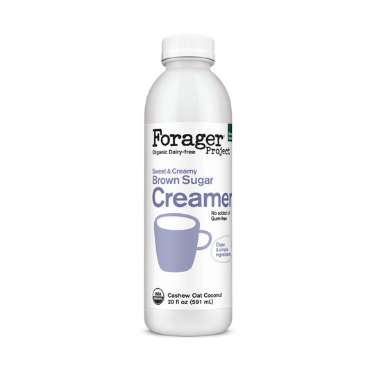 Forager Project Organic Dairy Free Creamer, Sweet & Creamy Brown Sugar