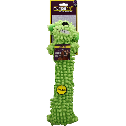 Multipet International Dog Toy, Loofa Dog