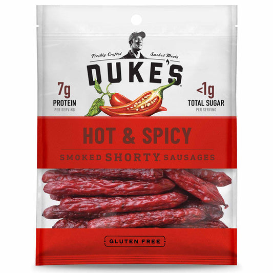 Duke's Hot & Spicy Smoked Shorty Sausages