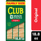Club Snack Stacks Original Crackers, Lunch Snacks, Family Size