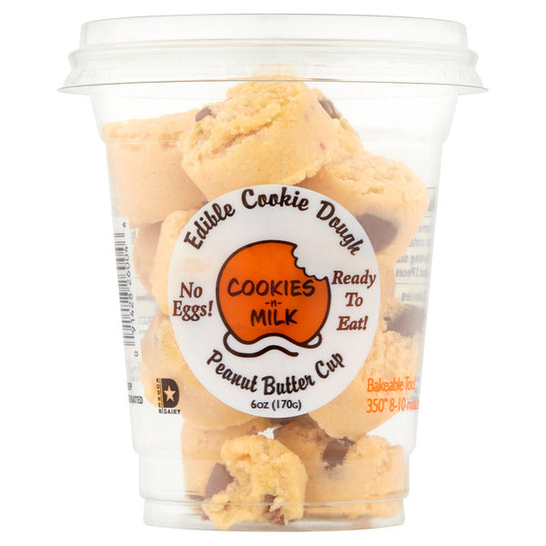 Cookies-n-milk Peanut Butter Cup Edible Cookie Dough