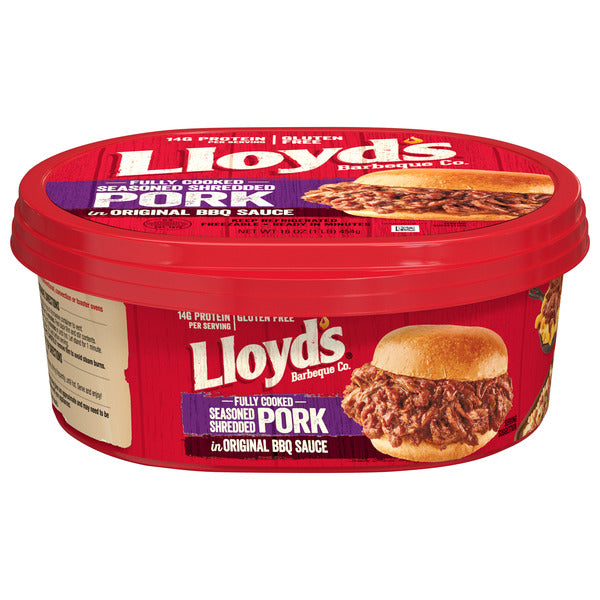 LLOYD'S Lloyd’s® Seasoned and Shredded Pork in BBQ Sauce