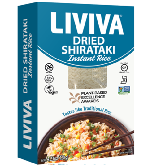 Liviva Foods Dried Shirataki Instant Rice