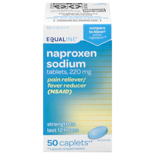 Equaline Caplets 220 mg Naproxen Sodium