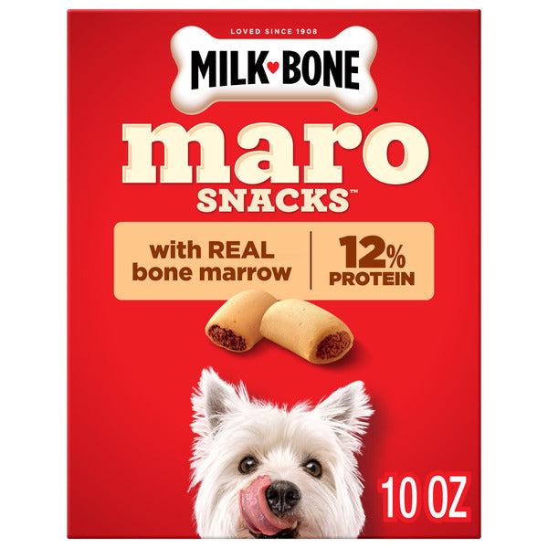 Milk-Bone MaroSnacks Dog Treats With Bone Marrow, 10 Ounces