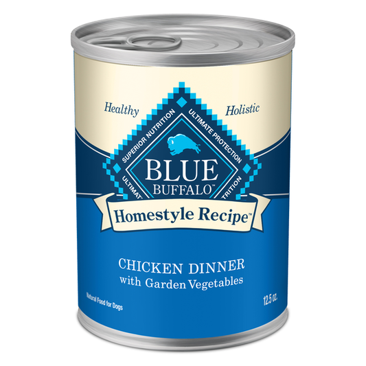 Blue Buffalo Homestyle Recipe Natural Adult Wet Dog Food, Chicken