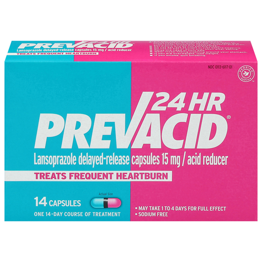 Prevacid Capsules 24 Hr 15 mg Acid Reducer