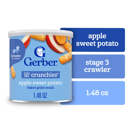 Gerber Baked Grain Snack, Apple Sweet Potato