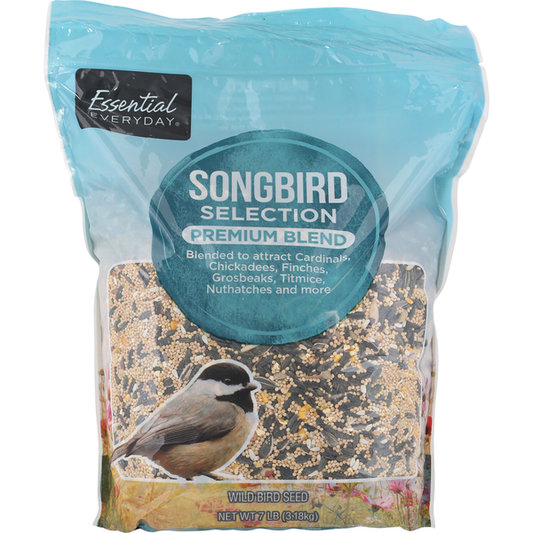 Essential Everyday Wild Bird Seed, Songbird Selection, Premium Blend