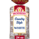 Brownberry Country Style, Plain, Bread, White Bread, 24 oz