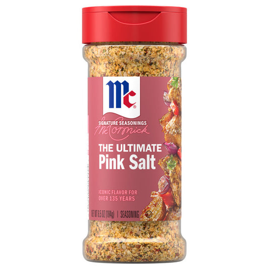 McCormick Himalayan Pink Salt with Black Pepper and Garlic All Purpose Seasoning