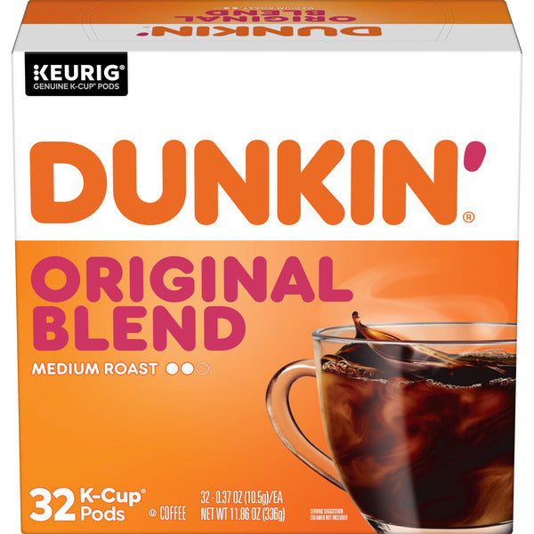 Dunkin' Original Blend Medium Roast Coffee K-Cup Pods