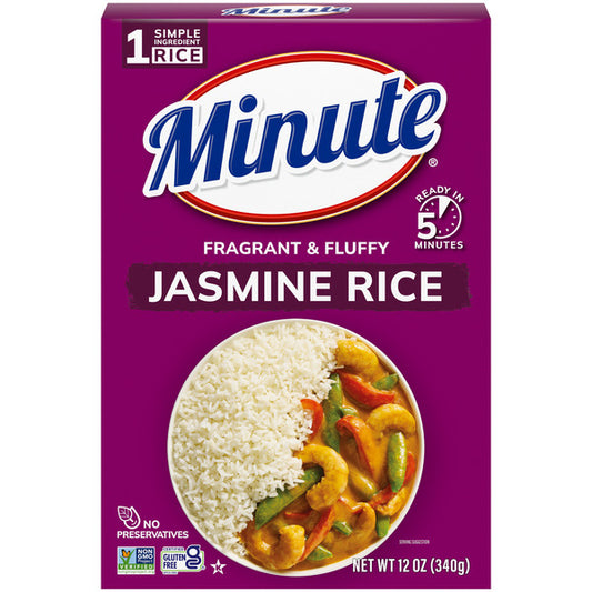 Minute Rice Fragrant & Fluffy Jasmine Rice