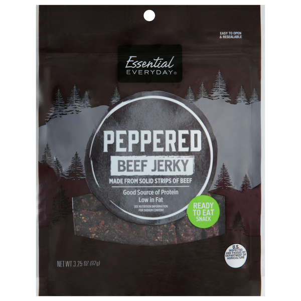 Essential Everyday Peppered Beef Jerky