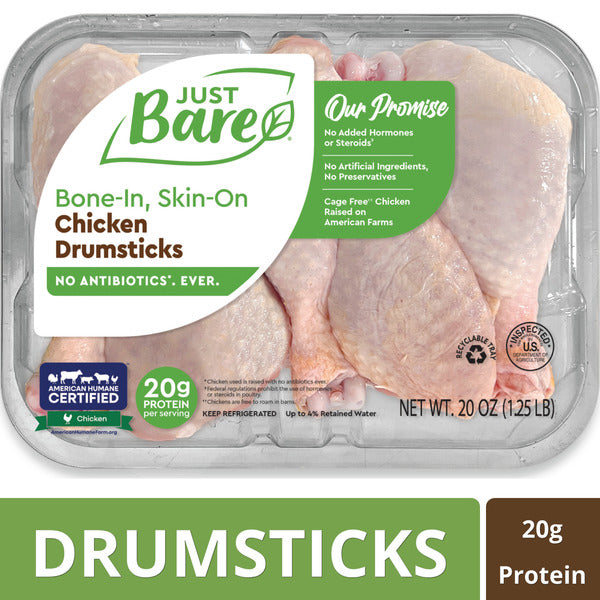Just Bare Brand Chicken Drumsticks