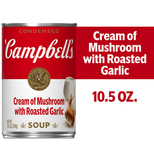 Campbell's Cream of Mushroom Soup With Roasted Garlic
