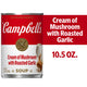 Campbell's Cream of Mushroom Soup With Roasted Garlic