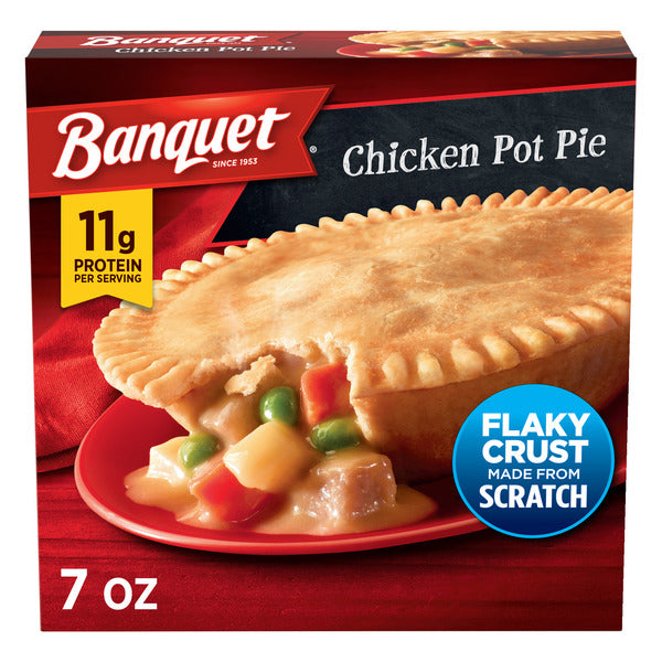 Banquet Chicken Pot Pie, Frozen Meal