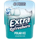 Extra Refreshers Polar Ice Sugar Free Chewing Gum Pieces Bottle