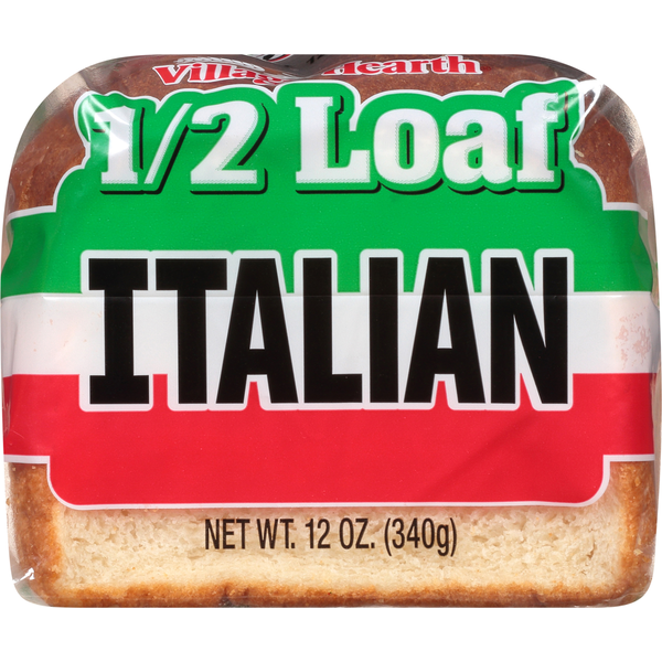 Village Hearth Bread, Half Loaf, Italian