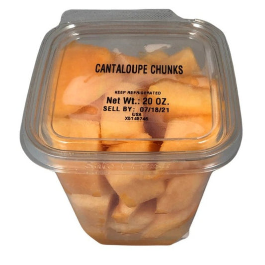 Crazy Fresh Cantaloupe Chunks