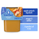 Gerber Stage 2 Baby Food Apple Peach Squash Puree Tubs Baby Puree