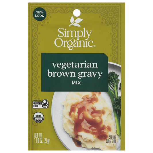 Simply Organic Vegetarian Brown Gravy Mix