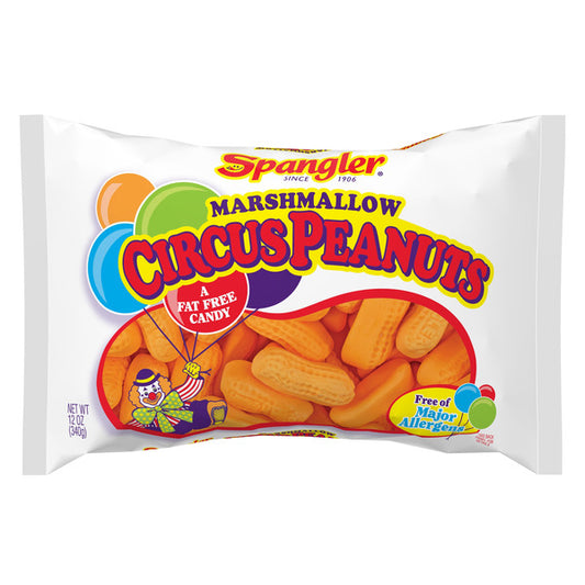 Spangler Marshmallow Circus Peanuts, Marshmallow Candy
