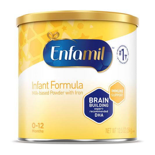 Enfamil Milk-Based with Iron Infant Formula Powder, 0-12 Mos.