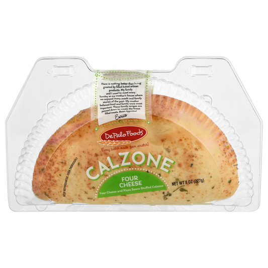 DePalo Foods Four Cheese Calzone