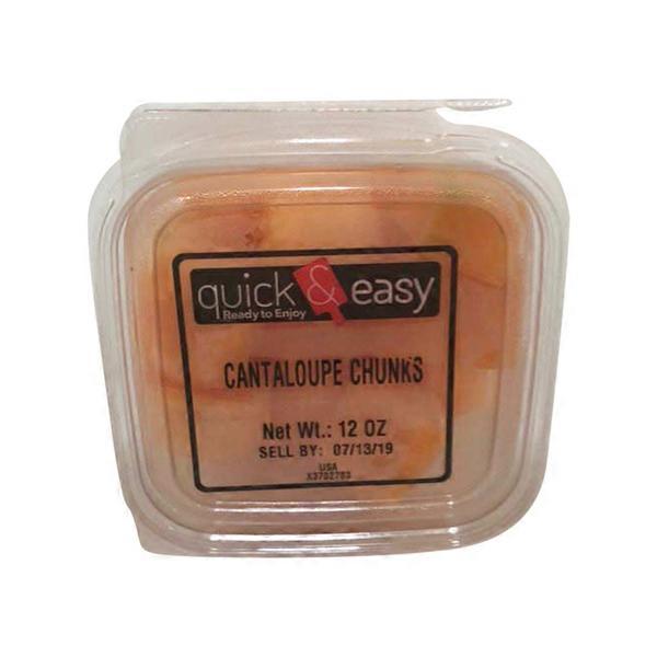 Crazy Fresh Cantaloupe Chunks