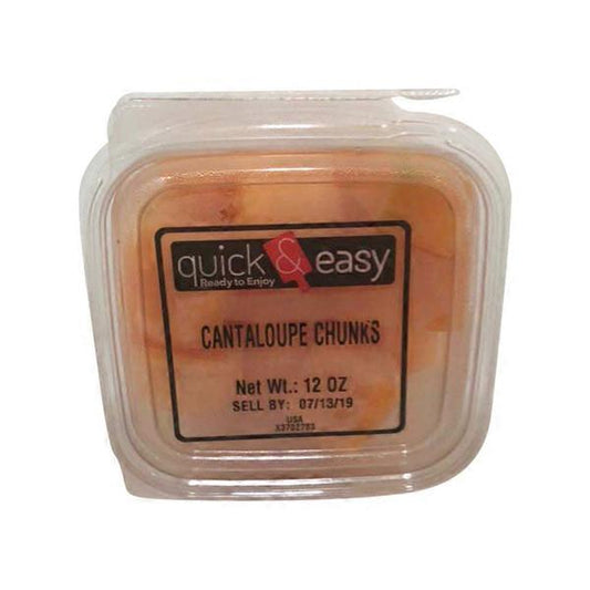 Crazy Fresh Cantaloupe Chunks