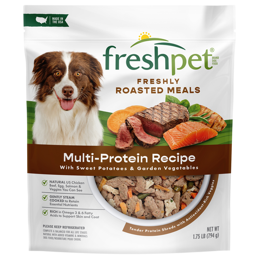 Freshpet Healthy & Natural Dog Food, Fresh Multi Protein Recipe