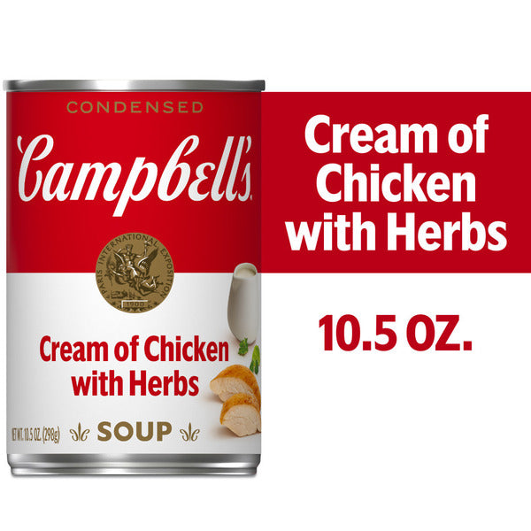Campbell's Condensed Cream of Chicken with Herbs Soup