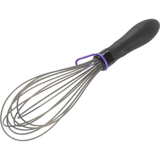 GoodCook Touch Stainless Steel Whisk, 10-inch with Ergonomic Handle