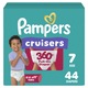 Pampers Diapers - Cruisers 360 degrees - Size 7