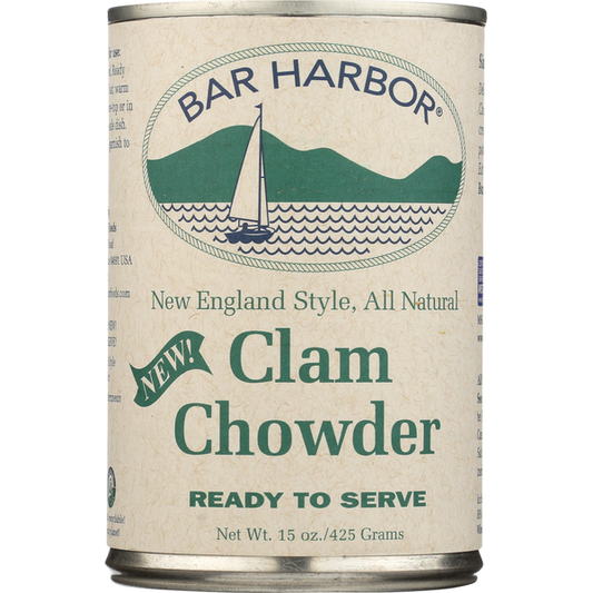 Bar Harbor Clam Chowder, New England Style, All Natural