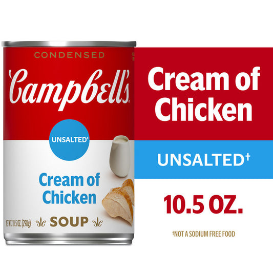Campbell's Unsalted Cream of Chicken Soup