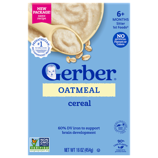 Gerber Sitter 1st Foods (6+ Months) Oatmeal Cereal