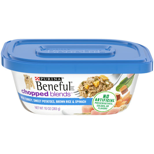 Purina Beneful Gravy, High Protein Wet Dog Food, Chopped Blends With Turkey