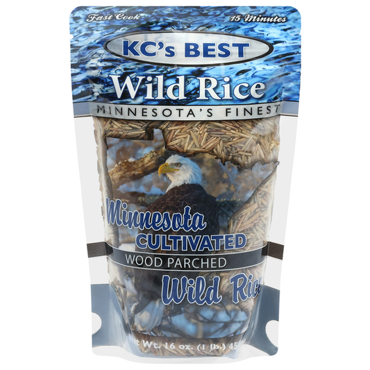 Kcs Best Minnesota Cultivated Wood Parched Wild Rice