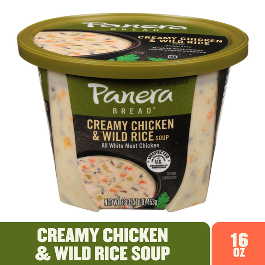Panera Bread Creamy Chicken & Wild Rice Soup Cup (Gluten Free)
