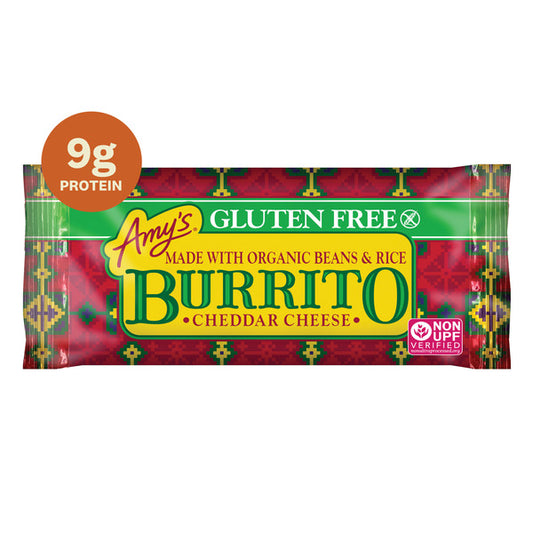 Amy's Kitchen Gluten Free Bean & Cheese Burrito